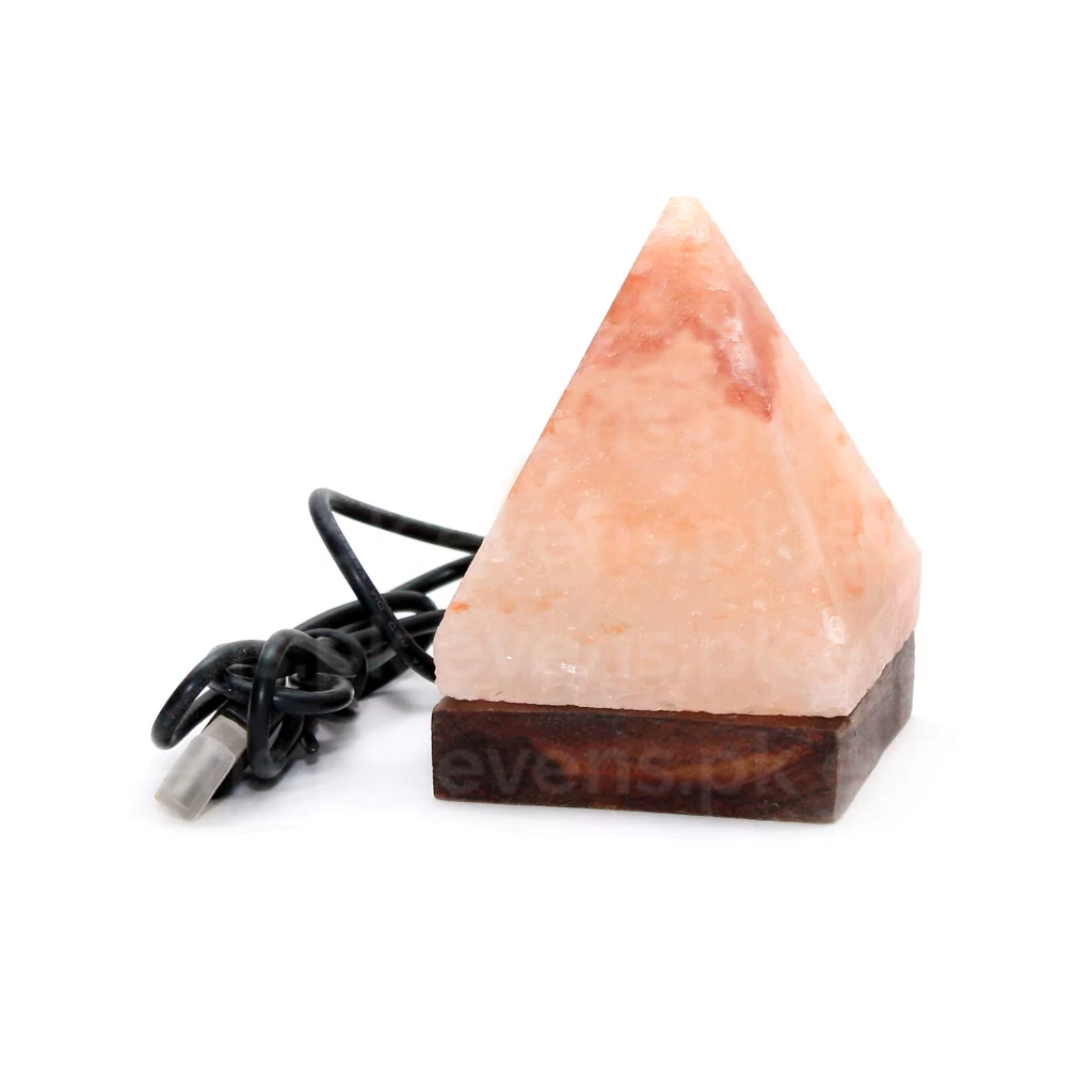 himalayan pink salt usb pyramid lamp himalayan pink salt usb pyramid lamp