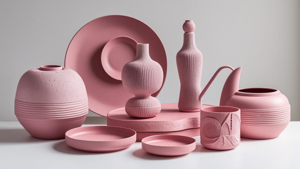 pink salk decoration items (1)