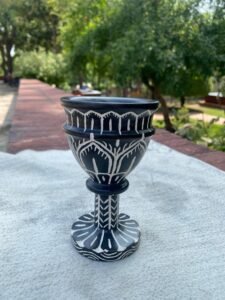 Hand Carved Stone Products schist vase b