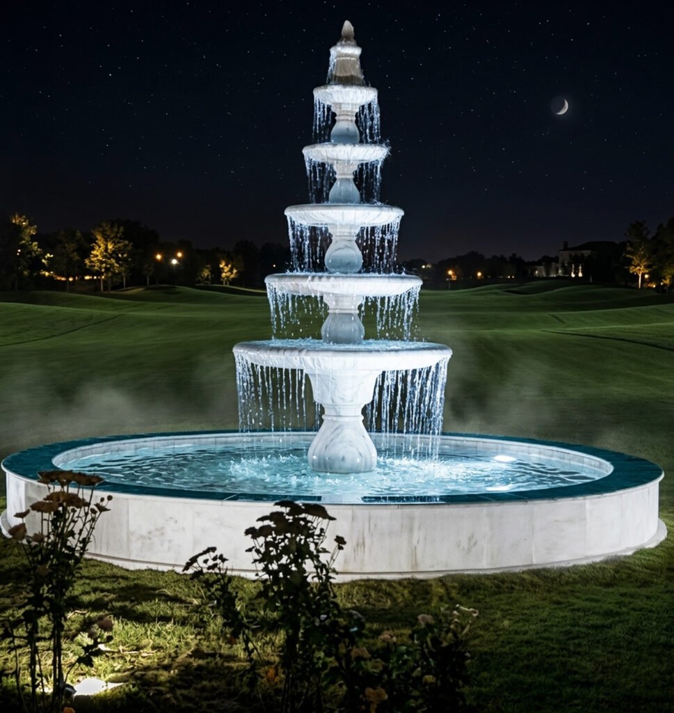 White Fountains