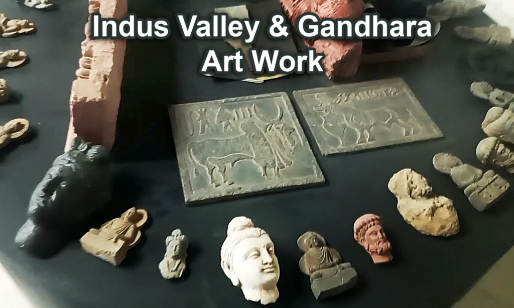 indus valley and gandhara art work evens
