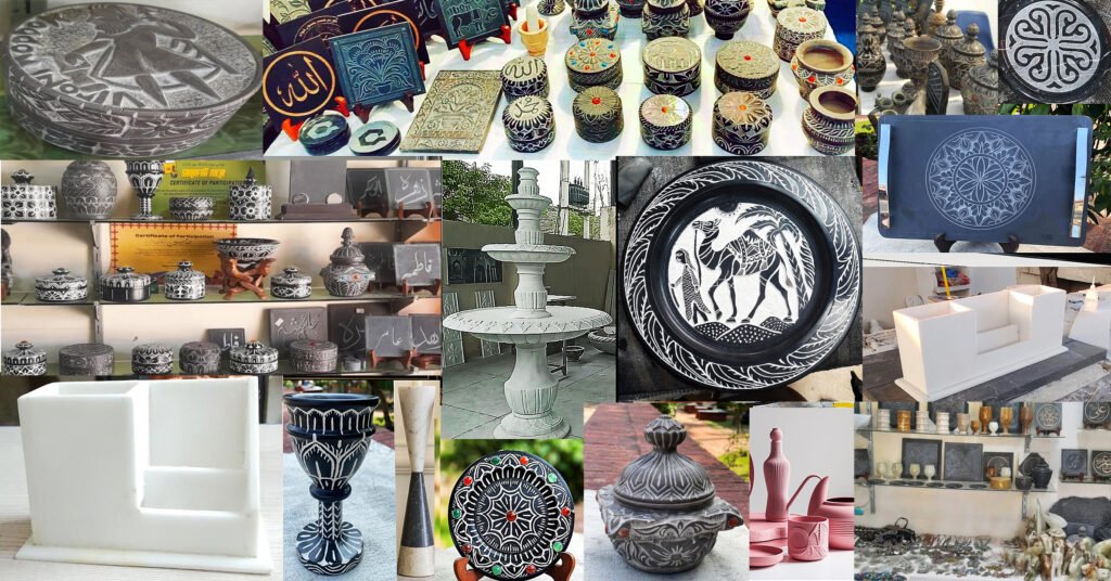 pakistan's stone hand carving industry