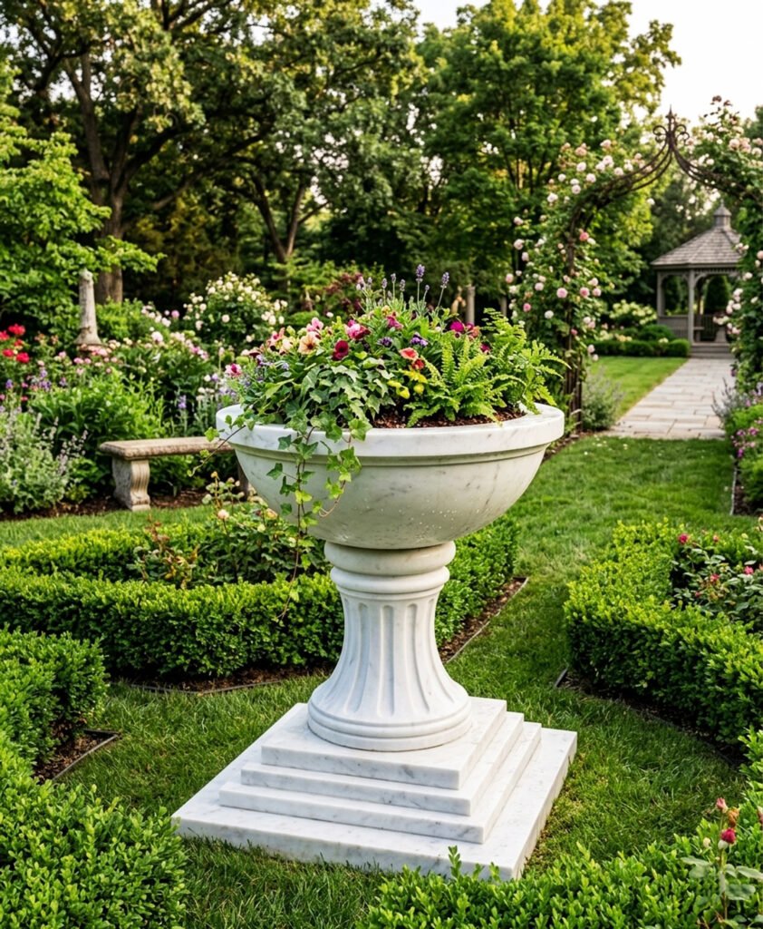 Marble Planters